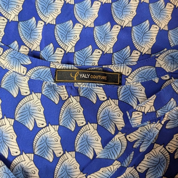 Custom Made Yaly Couture 100% Silk Blouse – Elegant & Timeless - Picture 3 of 3